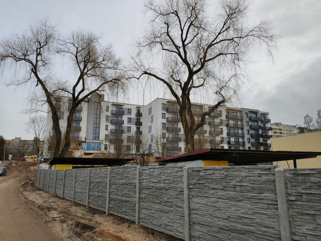 Kavoliuko 14 (A. P. Kavoliuko g. 14) - Multi apartment - construction photos