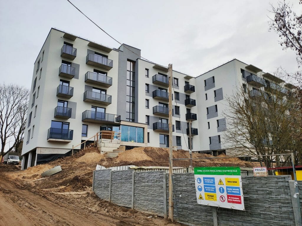 Kavoliuko 14 (A. P. Kavoliuko g. 14) - Multi apartment - construction photos