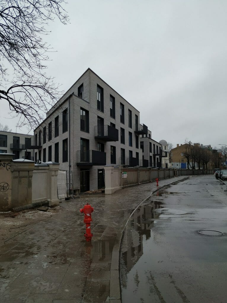 Sierakausko 25 1 etapas (Z. Sierakausko g. 25) - Multi apartment - construction photos