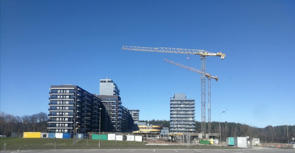 Trinapolio namai 2 etapas (Trinapolio g. 3) - Multi apartment - construction photos