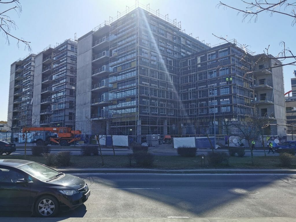 Nova (Vito Gerulaičio g. 18) - Office center - construction photos