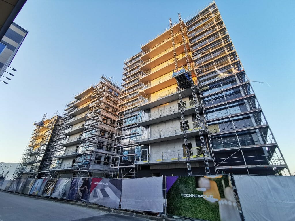 Nova (Vito Gerulaičio g. 18) - Office center - construction photos