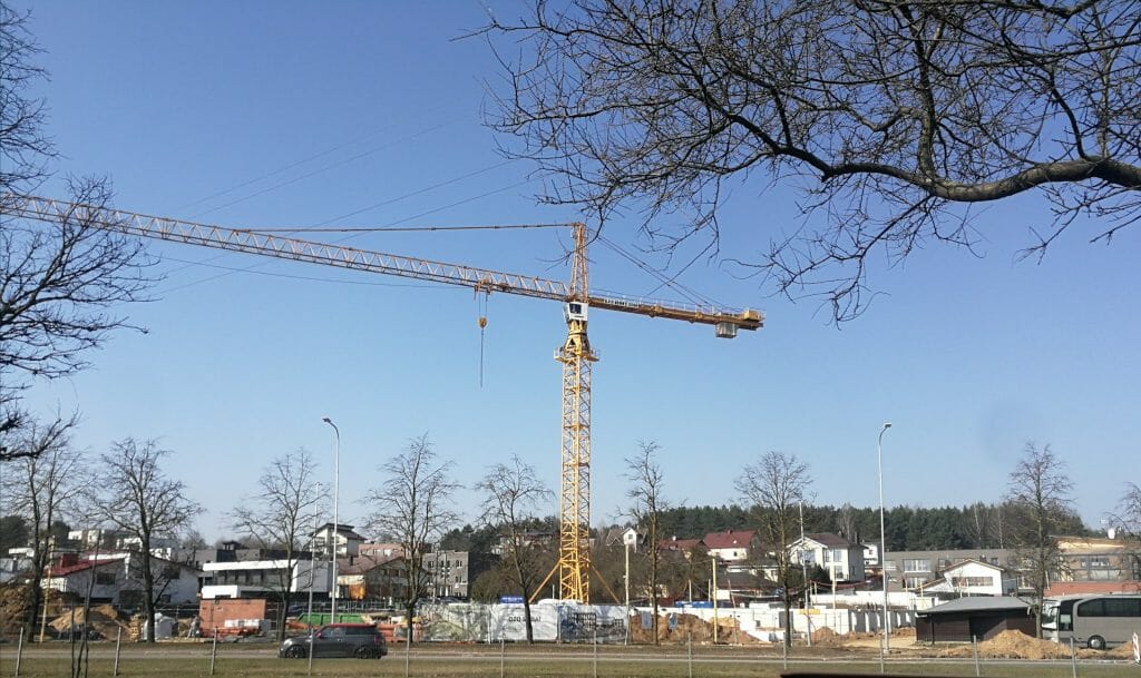 G12 (Šeškinės Sodų g. 12) - Office center - construction photos