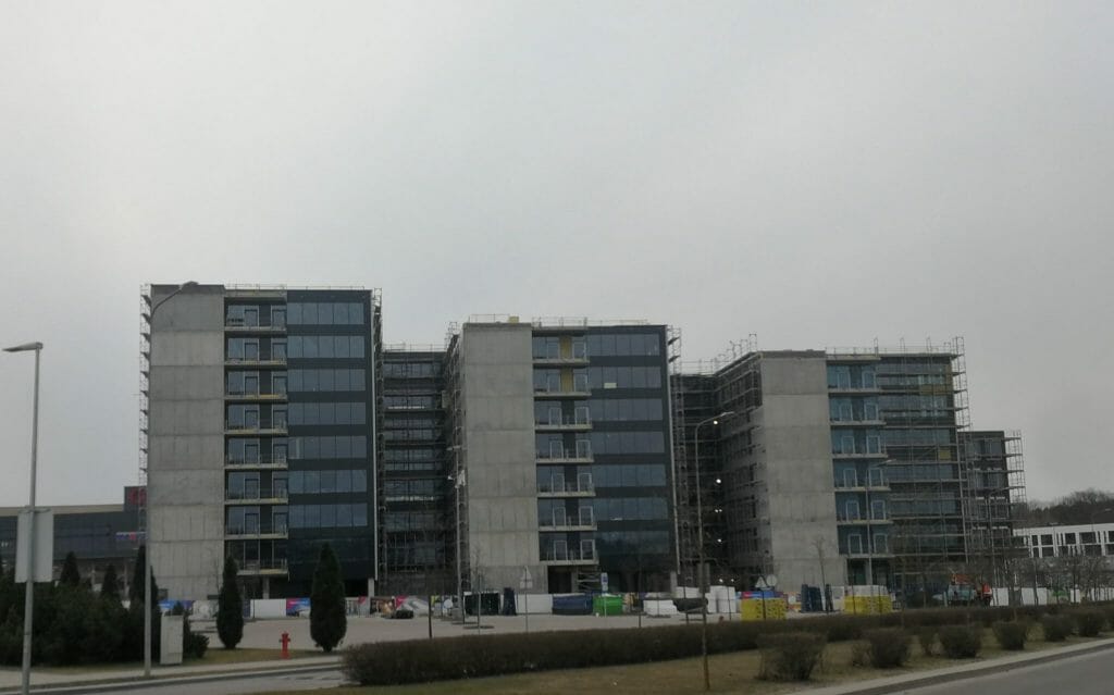 Nova (Vito Gerulaičio g. 18) - Office center - construction photos