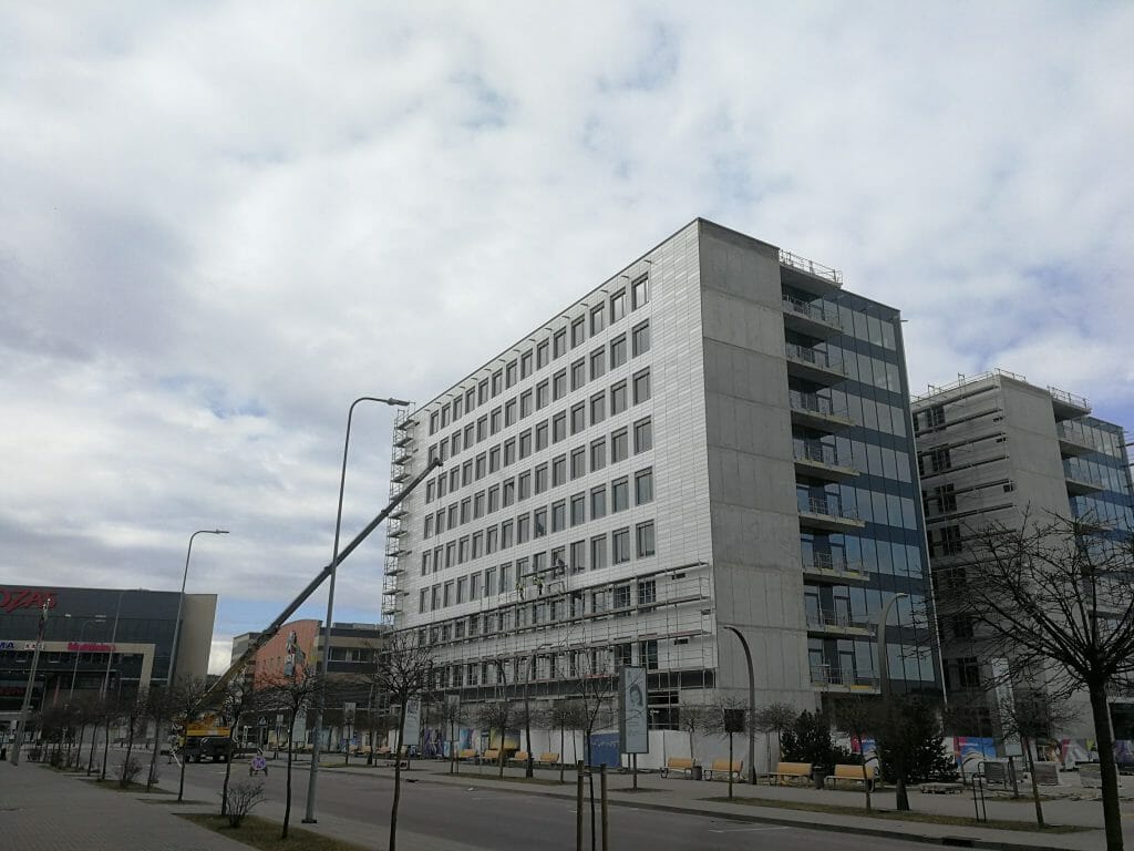 Nova (Vito Gerulaičio g. 18) - Office center - construction photos