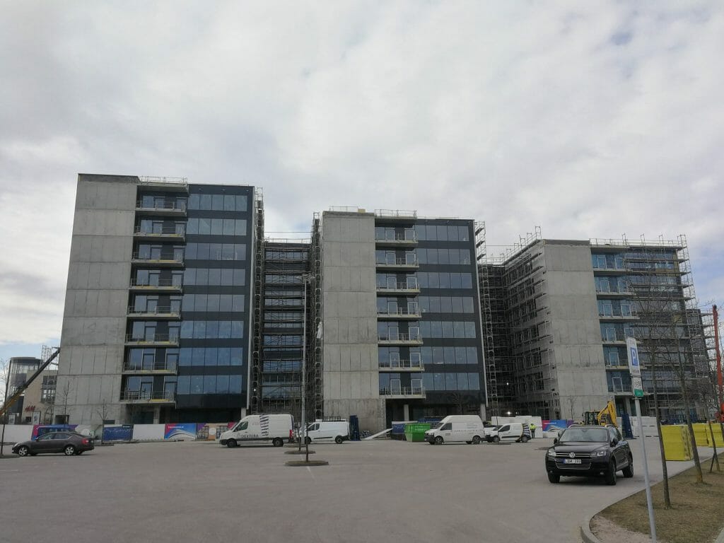 Nova (Vito Gerulaičio g. 18) - Office center - construction photos