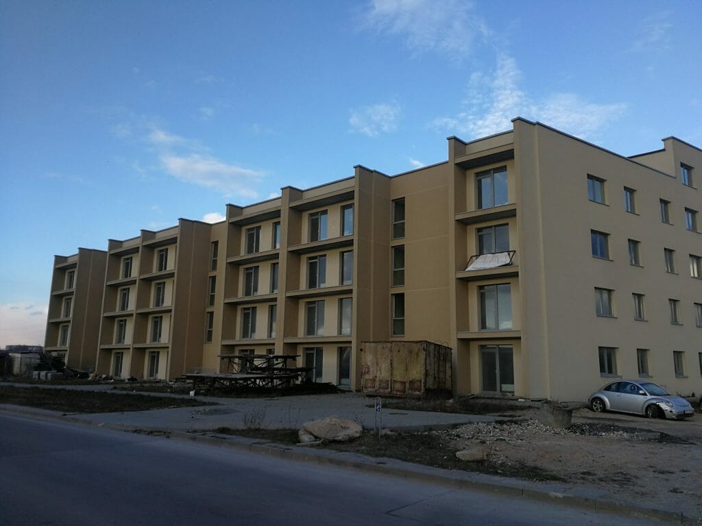 Justiniškių namai (Mozūriškių g. 17) - Multi apartment - construction photos