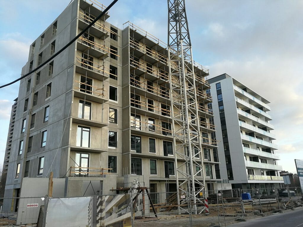 Horizon (Viršuliškių skg. 58) - Multi apartment - construction photos