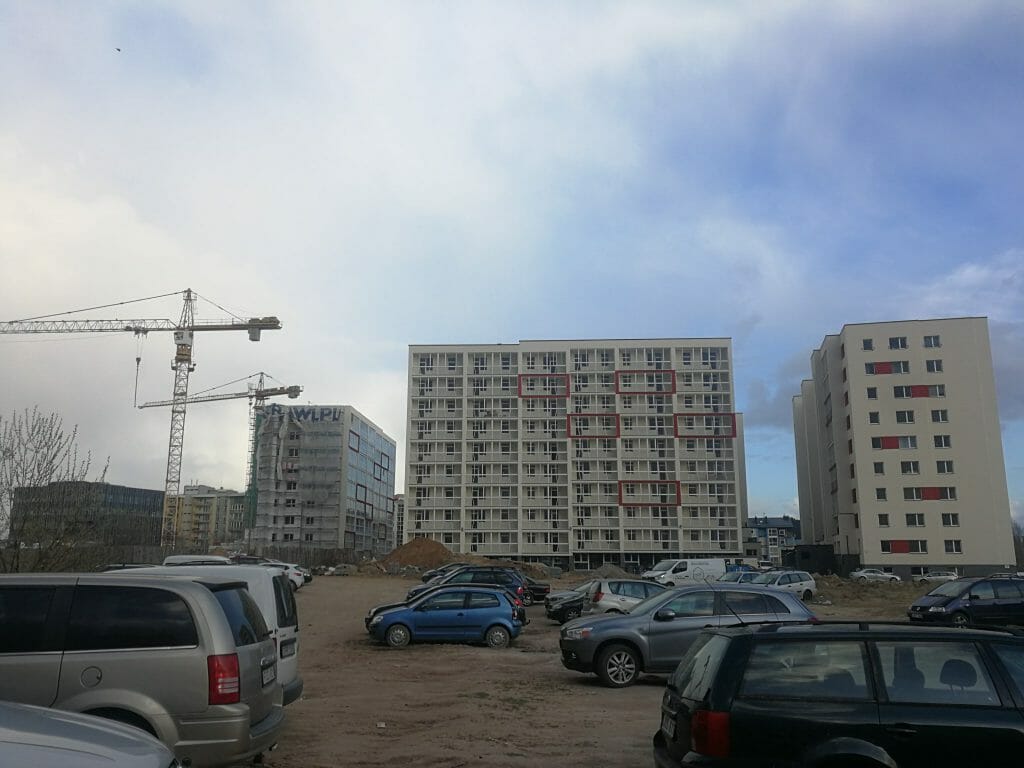 Leičių kiemas 2 etapas (Leičių g. 11) - Multi apartment - construction photos