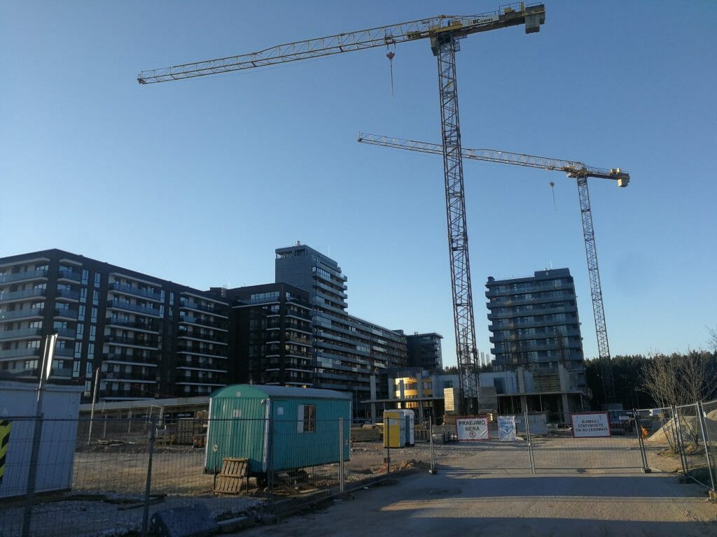 Trinapolio namai 2 etapas (Trinapolio g. 3) - Multi apartment - construction photos