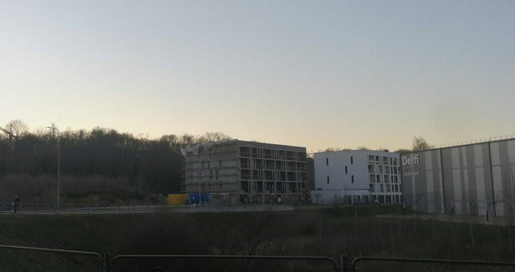 Ozo svečių namai (Jeronimo Ralio g. 6) - Viesnīca - būvdarbu attēli