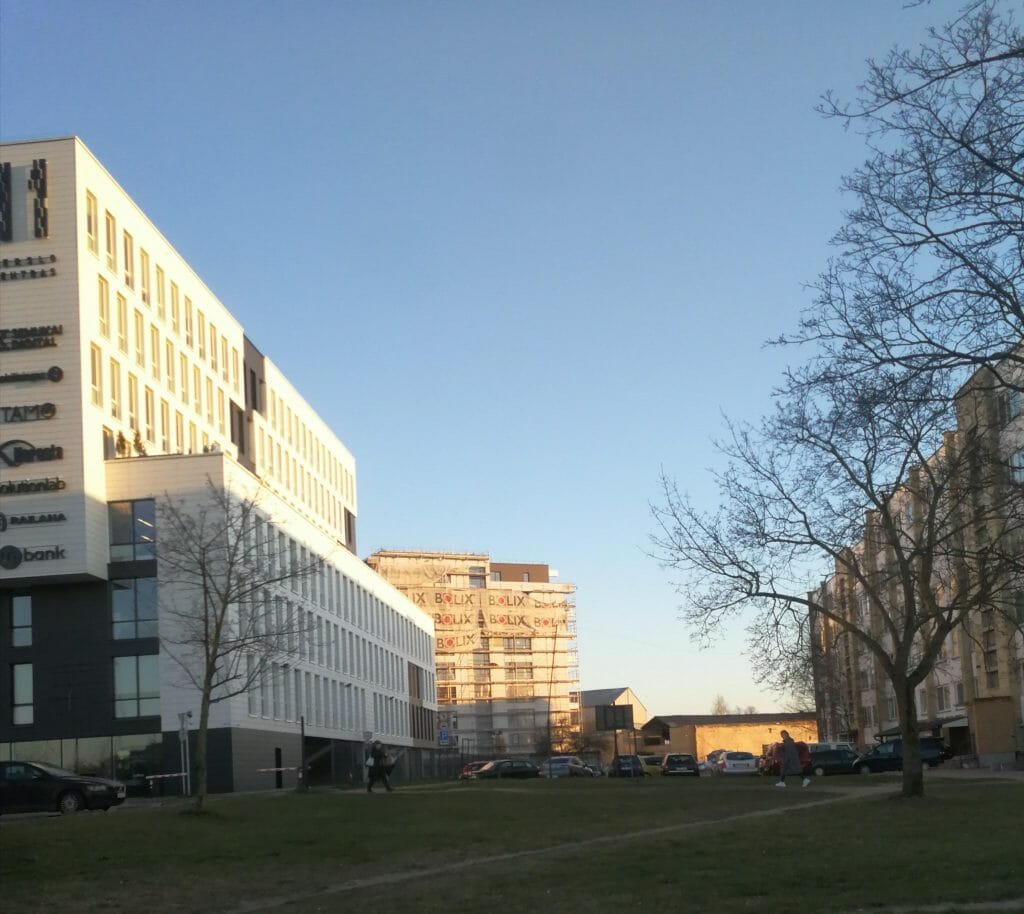 K9A (Kareivių g. 9A) - Multi apartment - construction photos