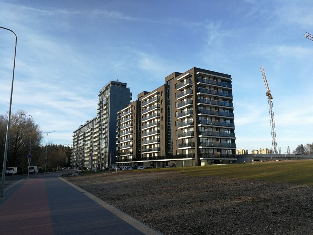 Trinapolio namai 1 etapas (Trinapolio g. 3) - Multi apartment - construction photos