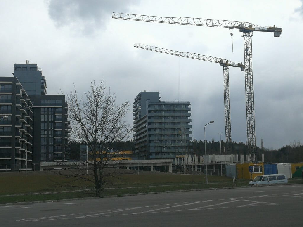 Trinapolio namai 2 etapas (Trinapolio g. 3) - Multi apartment - construction photos