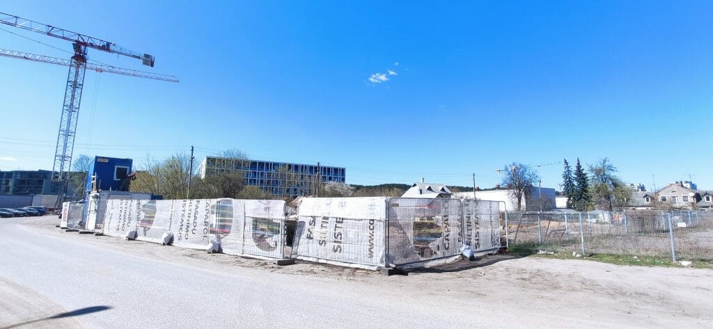 Šnipiškių perspektyvos (Šatrijos g. 1) - Multi apartment - construction photos