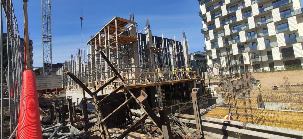 Andrum Metropolis (Lvovo g. 79) - Multi apartment - construction photos