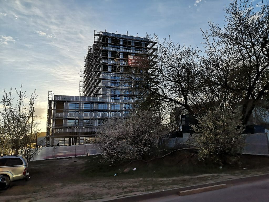 Žalgirio 94 (Žalgirio g. 94) - Office center - construction photos