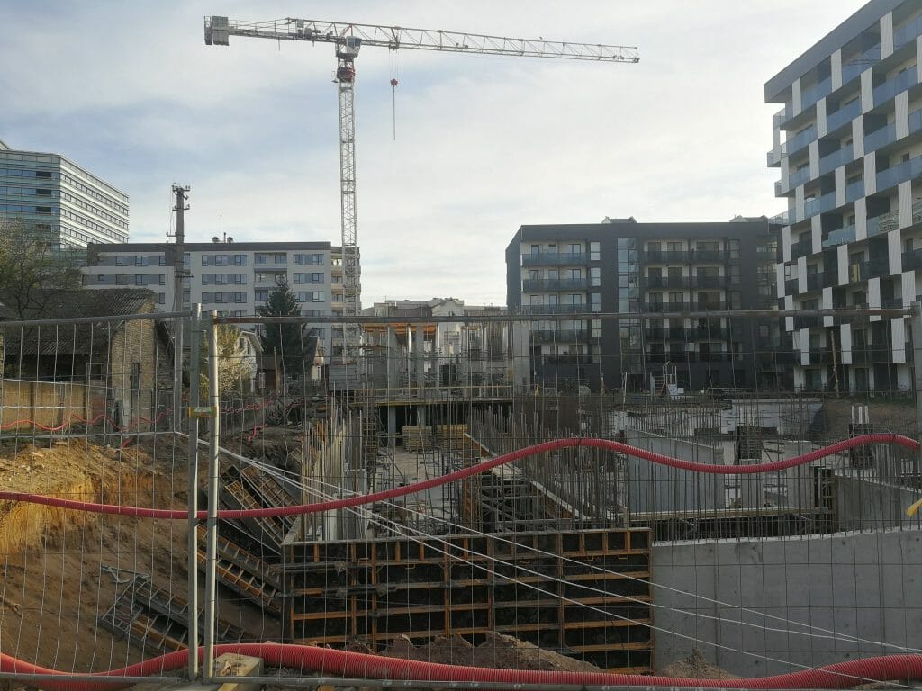 Andrum Metropolis (Lvovo g. 79) - Multi apartment - construction photos