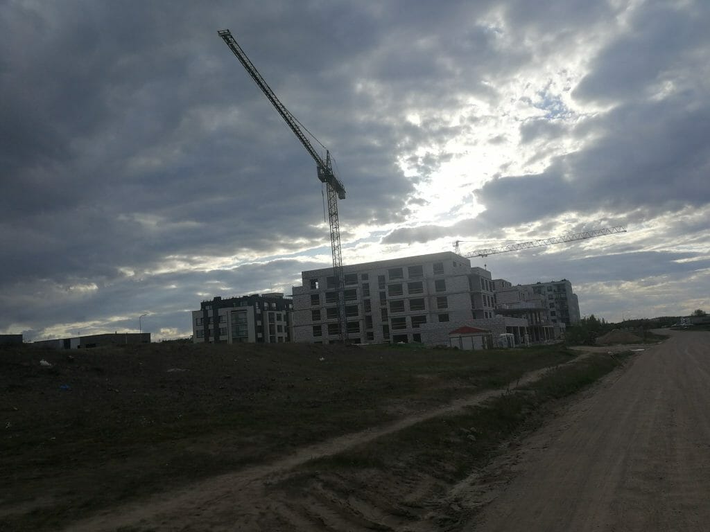 Bitėnų oazė 1-2 etapai (Bitėnų g. 3D, 1B) - Multi apartment - construction photos