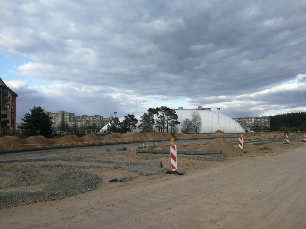 Gilužio g. iki Smalinės g. (Gilužio g.) - Bike path, Street - construction photos