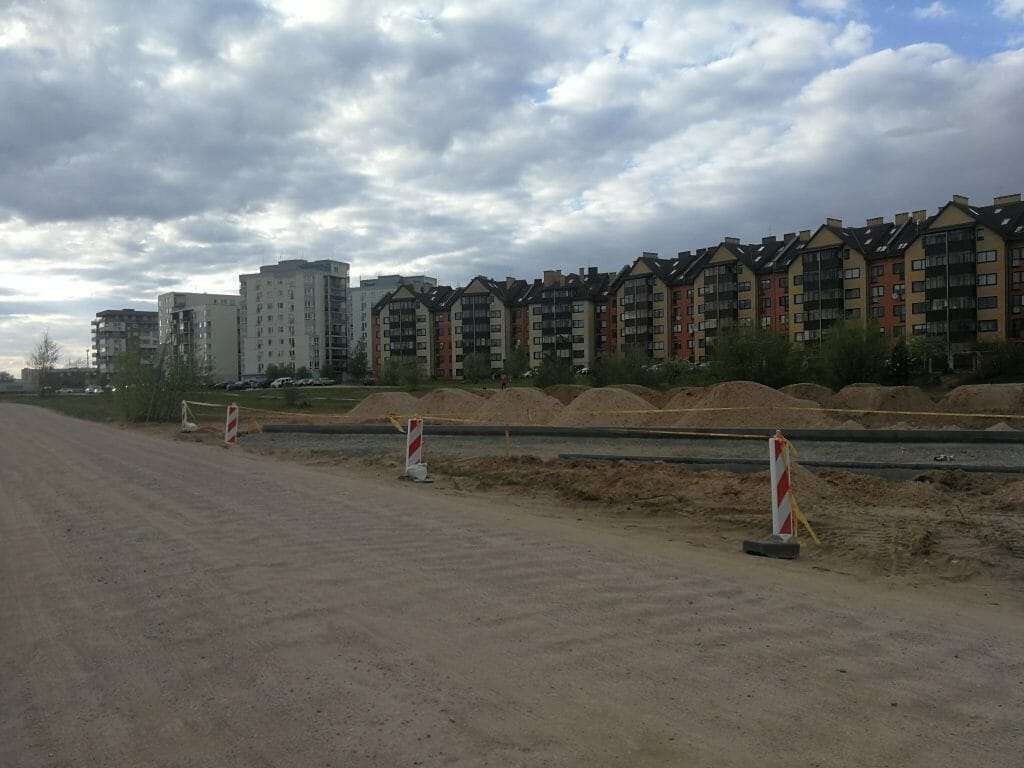 Gilužio g. iki Smalinės g. (Gilužio g.) - Bike path, Street - construction photos