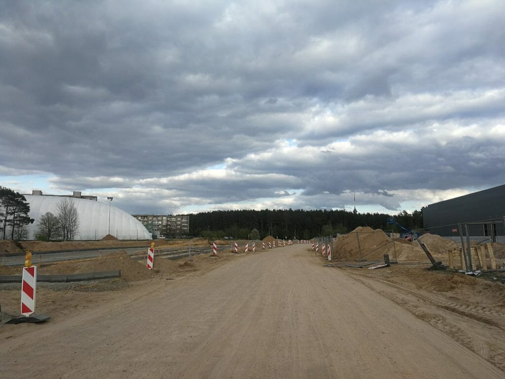 Gilužio g. iki Smalinės g. (Gilužio g.) - Bike path, Street - construction photos