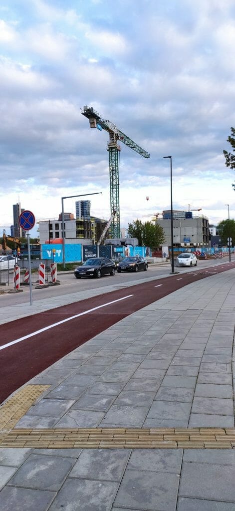 Naujasis Skansenas 1 etapas (Linkmenų g. 15) - Multi apartment - construction photos