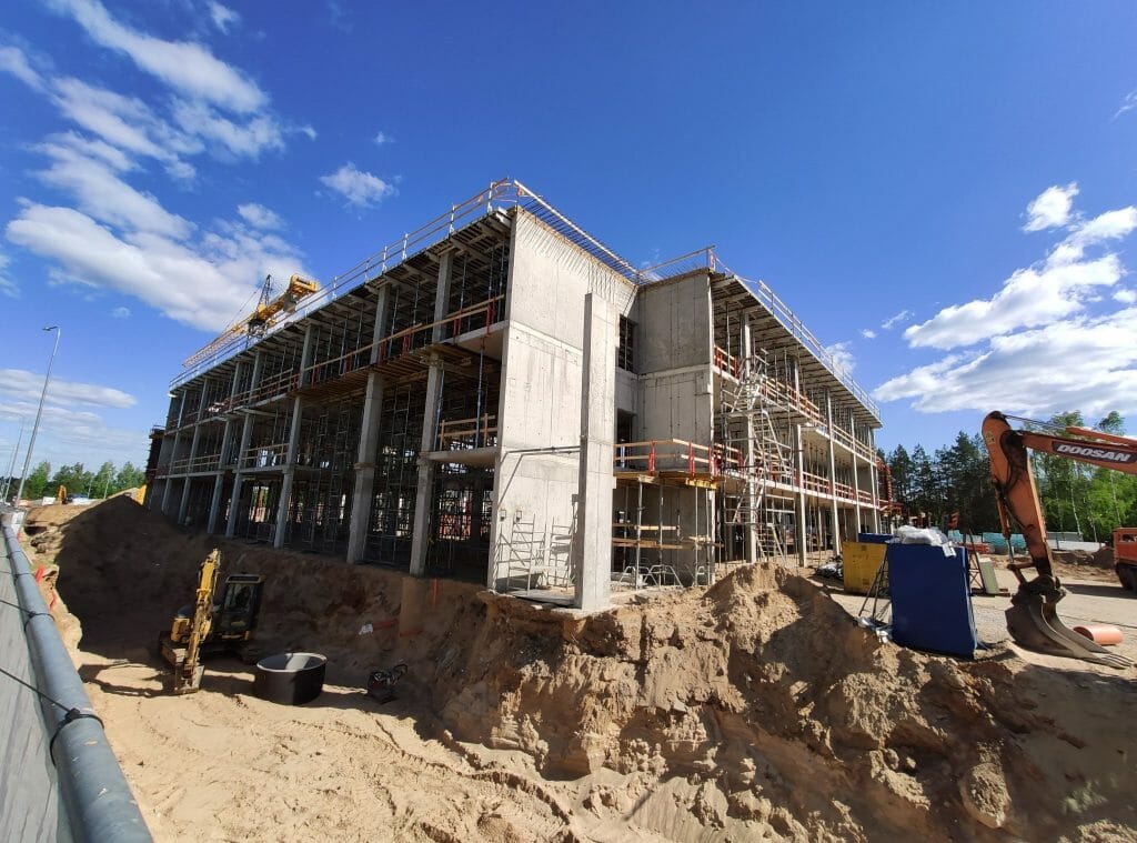 Vaiko raidos centras ir pediatrijos I korpusas (Santariškių g. 7) - Hospital - construction photos