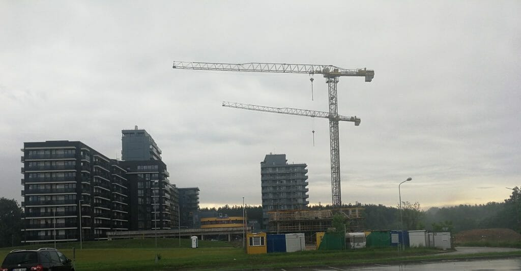 Trinapolio namai 2 etapas (Trinapolio g. 3) - Multi apartment - construction photos