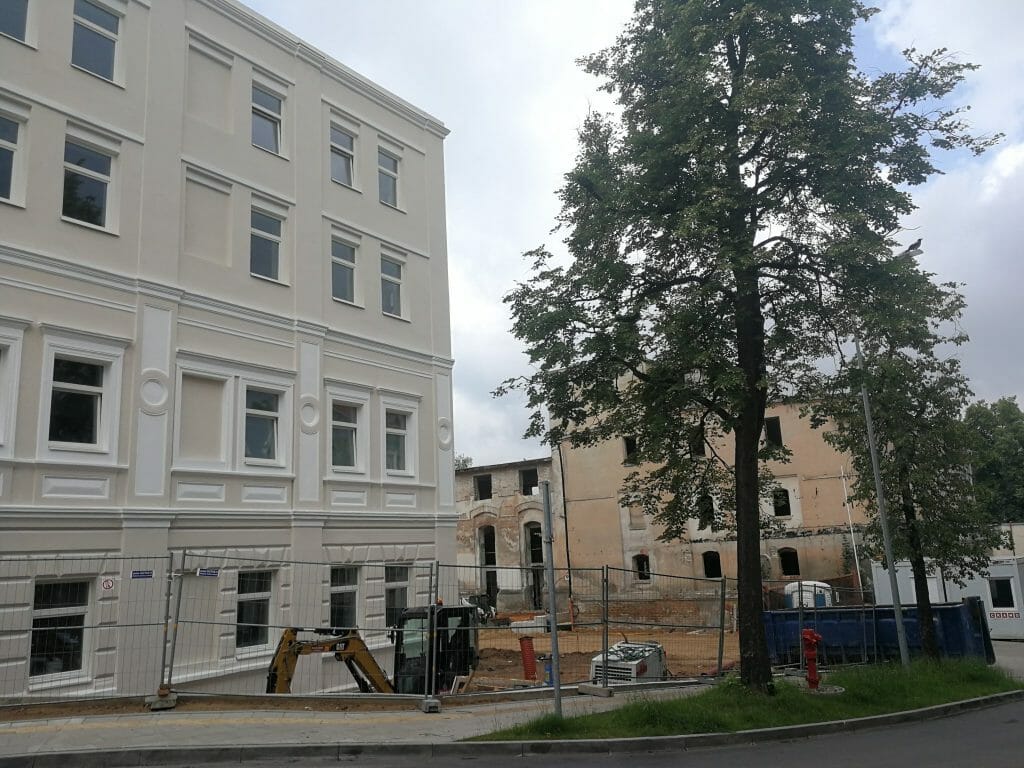 Aludarių g. 1 (Aludarių g. 1) - Office center - construction photos