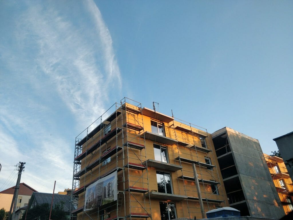 Pa Nauja (Panevėžio g. 23) - Multi apartment - construction photos