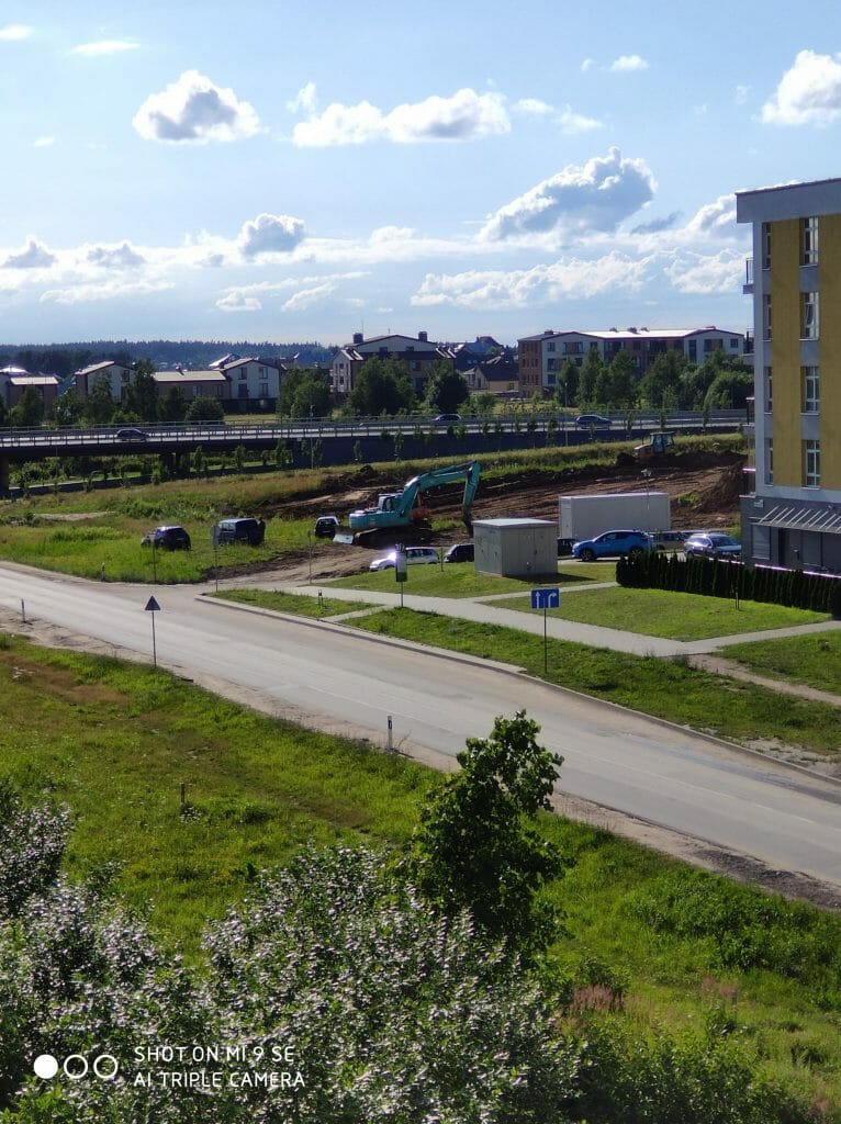 Pašilaičiai PC (Pavilnionių g. 55) - Tirdzniecības centrs - būvdarbu attēli