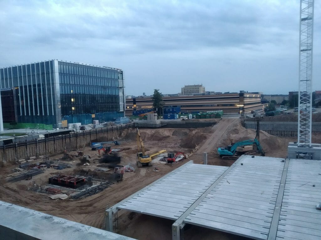 CORE (Ukmergės g. 126) - Office center - construction photos