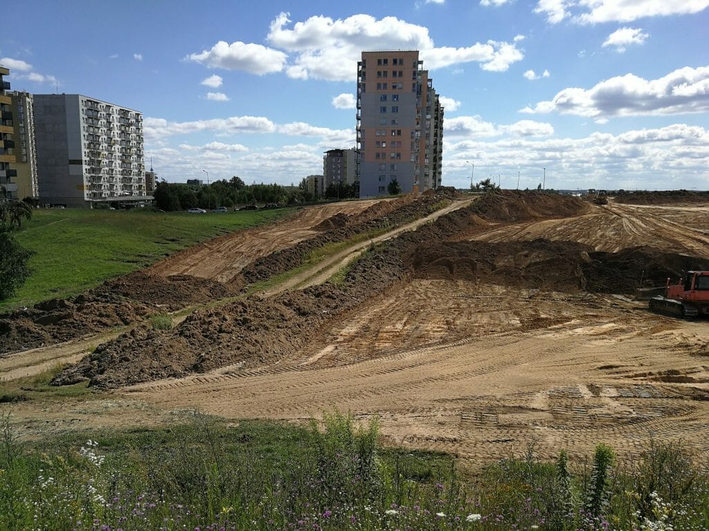 Pašilaičiai PC (Pavilnionių g. 55) - Tirdzniecības centrs - būvdarbu attēli