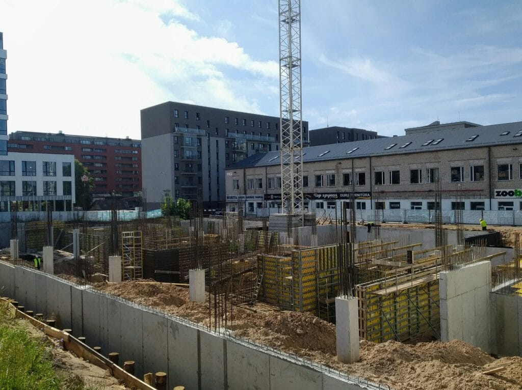 Žalgirio 112 (Žalgirio g. 112) - Biroju centrs - būvdarbu attēli