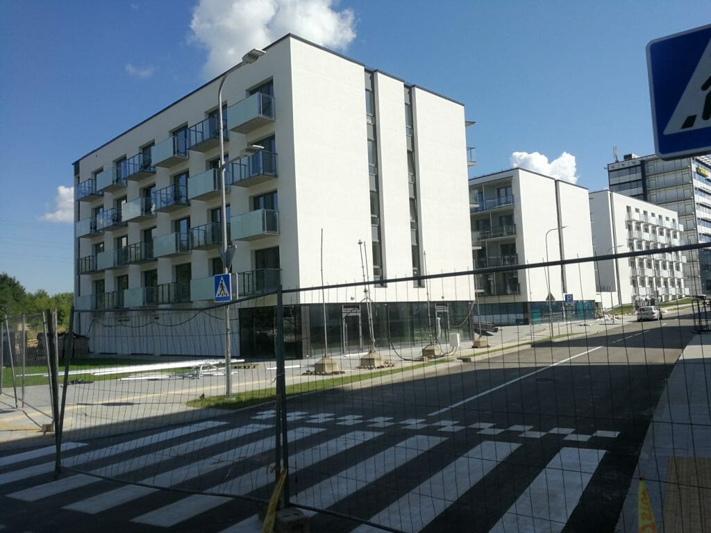 Liv_in Vilnius Ozas (Vito Gerulaičio g. 4) - Co-living - construction photos