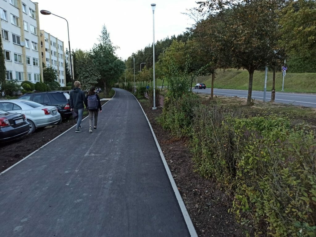 S. Stanevičiaus g. dviračių takas (S. Stanevičiaus g.) - Bike path - construction photos