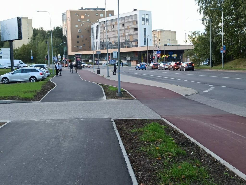 S. Stanevičiaus g. dviračių takas (S. Stanevičiaus g.) - Bike path - construction photos