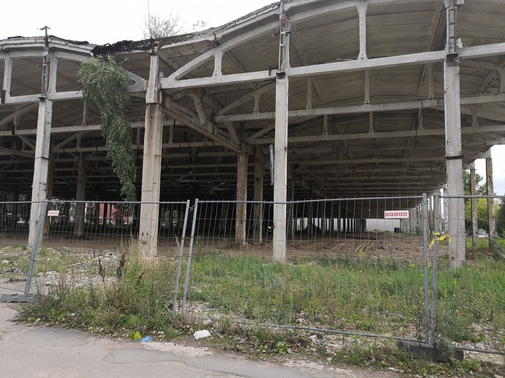 Kalvarijų g. 141 (Kalvarijų g. 141) - Sports arena - construction photos
