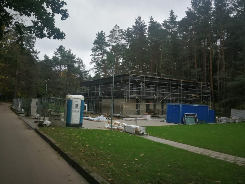 Garo fabrikas Pušyno kel. 25 (Pušyno kel. 25) - Viesnīca - būvdarbu attēli