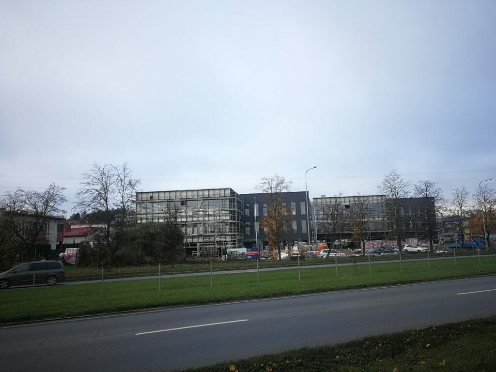 G12 (Šeškinės Sodų g. 12) - Office center - construction photos