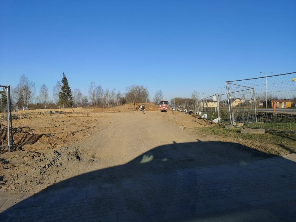 Rimi Žvaigždikių g. (Žvaigždikių g. 2) - Food store - construction photos