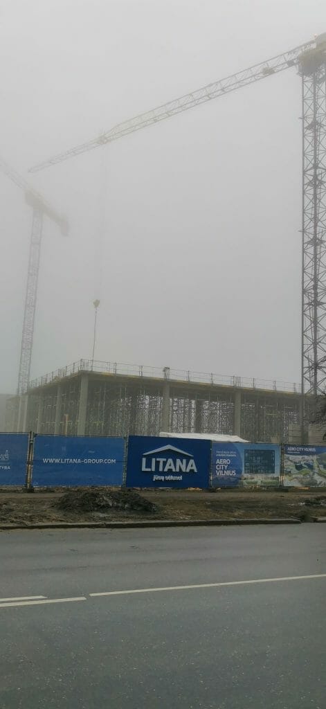 Aerocity Dariaus ir Girėno g. 34F (Dariaus ir Girėno g. 34F) - Office center - construction photos