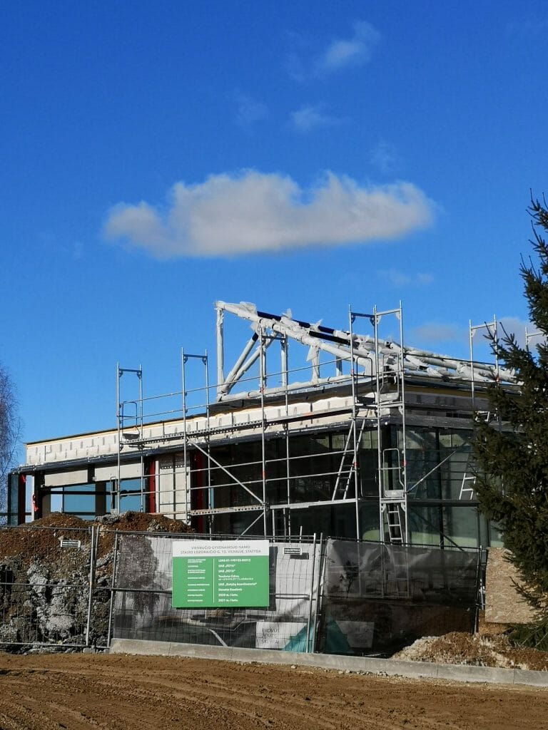 Ro16 (S. Lozoraičio g. 17A, 15C, 15B, 15, 23, 25, 25B, 25D) - Private house community - construction photos