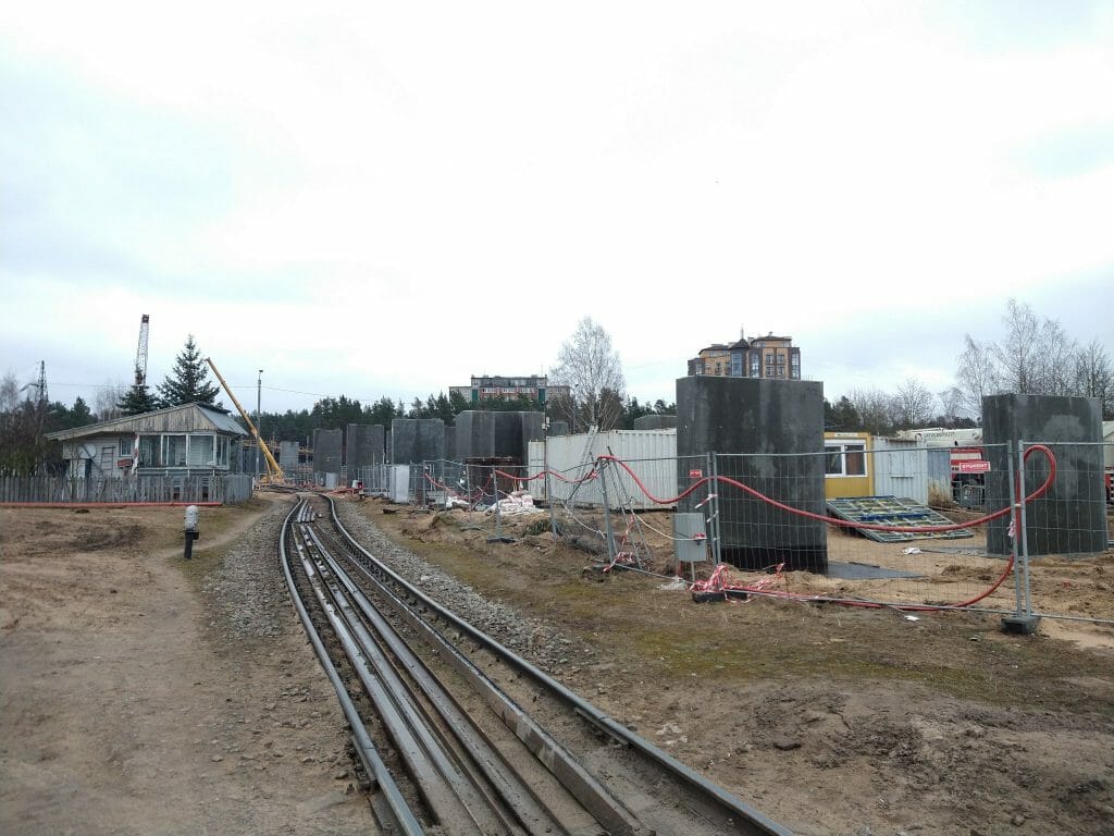 Satiksmes pārvads Rīga - Skulte (Viestura prospekts) - Road - construction photos