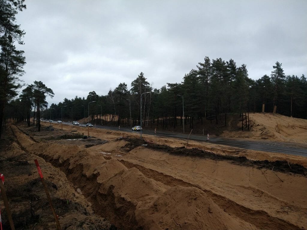 Satiksmes pārvads Rīga - Skulte (Viestura prospekts) - Road - construction photos