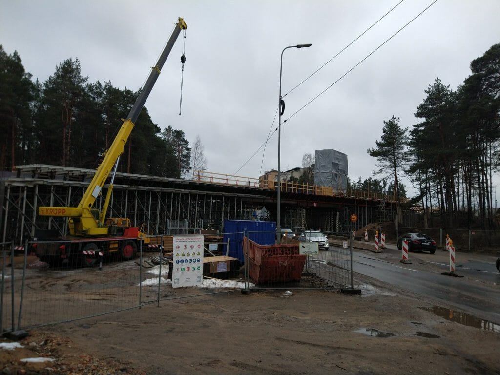 Satiksmes pārvads Rīga - Skulte (Viestura prospekts) - Road - construction photos