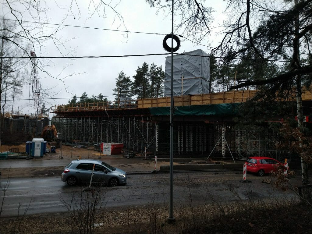 Satiksmes pārvads Rīga - Skulte (Viestura prospekts) - Road - construction photos