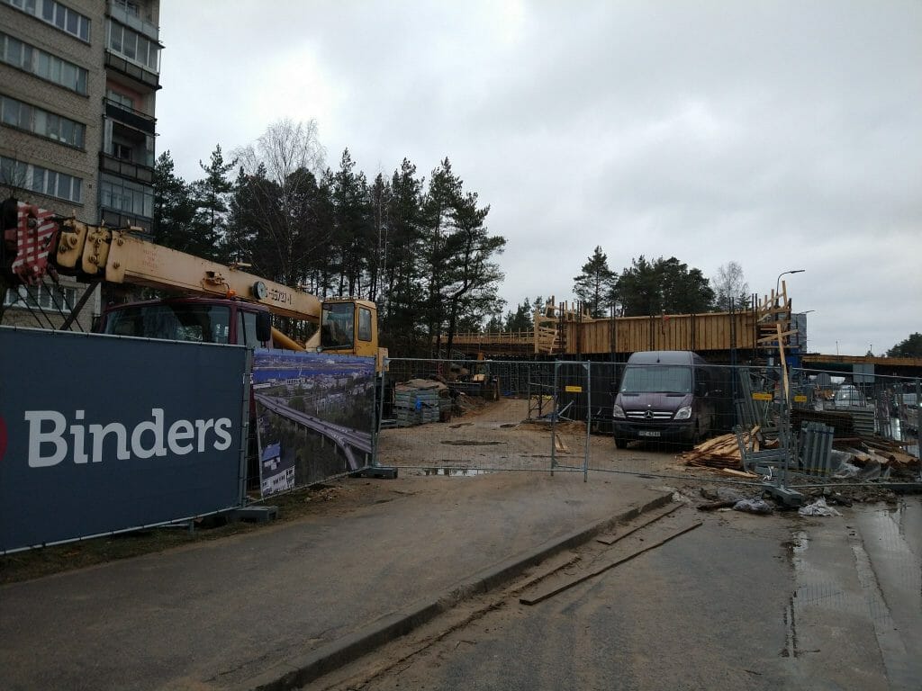 Satiksmes pārvads Rīga - Skulte (Viestura prospekts) - Road - construction photos