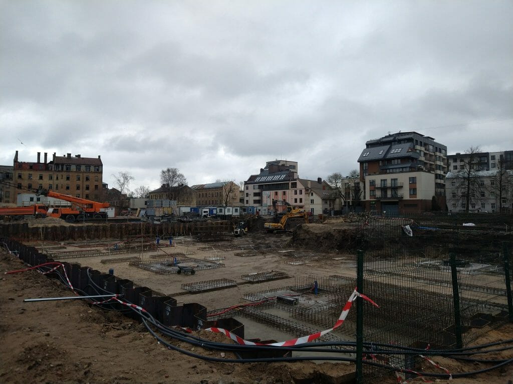 Viesturdārzs - 2. kārta (Rūpniecības iela 27) - Daugiabutis - statybų nuotraukos